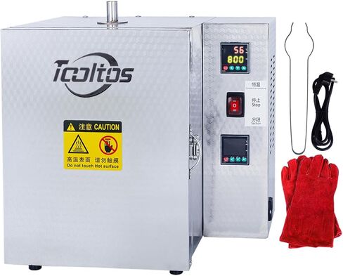 Dual Temperature Controller Jewelry Casting Burnout Furnace Oven Kiln Machine in Saudi Arabia
