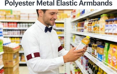 3-Pairs Adjustable Anti-Slip Armbands - Shirt Sleeve Holders for Men & Women, Unisex Sleeve Garters in Saudi Arabia