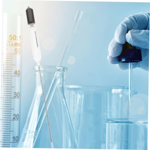 Homoyoyo Professional Sea Water Hydrometer Scale for Accurate Density Measurement Aquariums and Fish Tanks Glass Design Lightweight and Compact for Easy Storage in Saudi Arabia