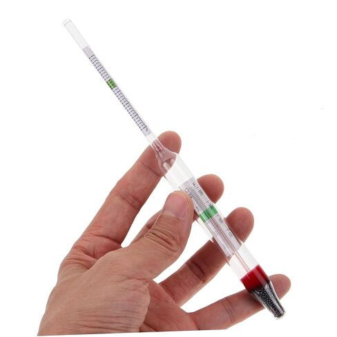 STOBAZA 1set Salimeter Test Tool Measuring Cylinder Aquarium Hydrometer for Accurate Salt Density Measurement Fish Tanks and Aquaculture in Saudi Arabia