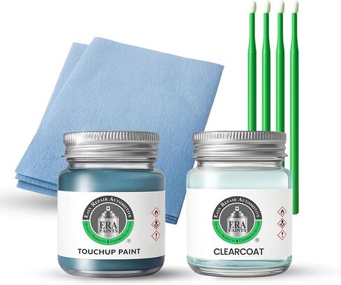 Era Paints 8u6 - Metallic Tropical Sea Metallic to Toyota Match Automotive Automotive Touch Up Paint Jar - مجموعة أساسية in Kuwait