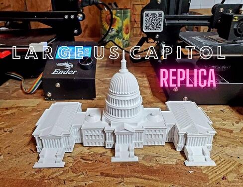 Large US Capitol Replica in Saudi Arabia