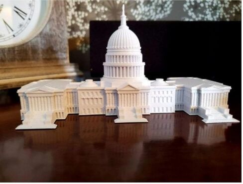 Large US Capitol Replica in Saudi Arabia