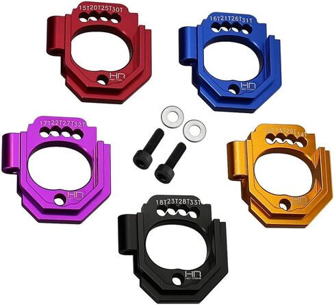 حار سباق AMN18V الألومنيوم جهاز تثبيت المحرك مجموعة ترقية ل 15-34T ترس يناسب Arrma 1:16 Mini Kraton 3s BLX 4X4 استبدال in Kuwait