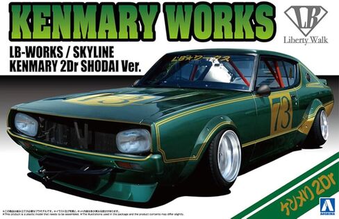 مجموعة نماذج بمقياس 1:24 من LB Works Kenmary 2Dr Shodai in Saudi Arabia