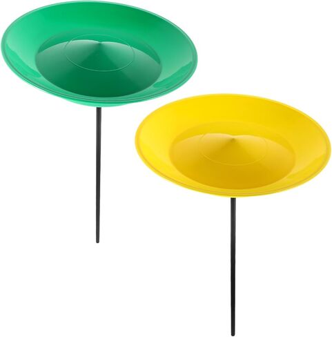 MERRYHAPY 2Pcs Juggling Spinning Plates Set with Sticks Circus Trick for Beginners and Advanced Users Easy to Learn Performance Prop for Adults Party Entertainment in Saudi Arabia