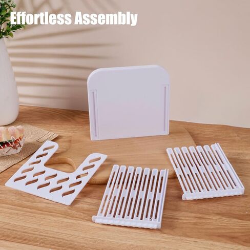 Bread Slicer for Homemade Bread, Adjustable Bread Slicer Guide Foldable Toast Slicer Cutting Guide for Bread Cutter Plastic Bread Loaf Slicing for Kitchen in Saudi Arabia