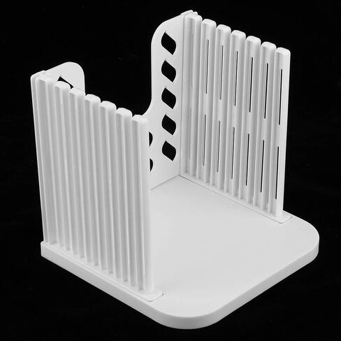 Bread Slicer for Homemade Bread, Adjustable Bread Slicer Guide Foldable Toast Slicer Cutting Guide for Bread Cutter Plastic Bread Loaf Slicing for Kitchen in Saudi Arabia