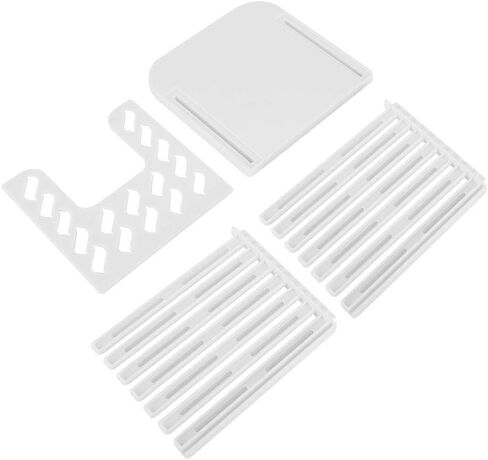 Bread Slicer for Homemade Bread, Adjustable Bread Slicer Guide Foldable Toast Slicer Cutting Guide for Bread Cutter Plastic Bread Loaf Slicing for Kitchen in Saudi Arabia