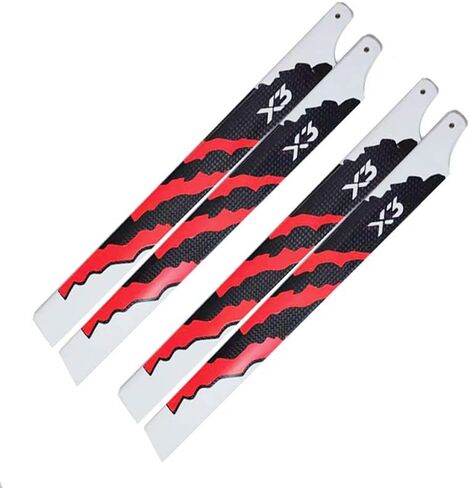 360mm Carbon Fiber Main Rotor Blades for Trex 450L X360 465 Helicopter Remote Control Helicopter in Saudi Arabia