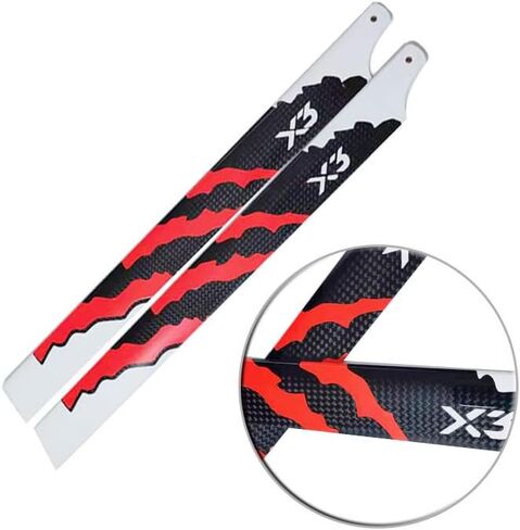 360mm Carbon Fiber Main Rotor Blades for Trex 450L X360 465 Helicopter Remote Control Helicopter in Saudi Arabia
