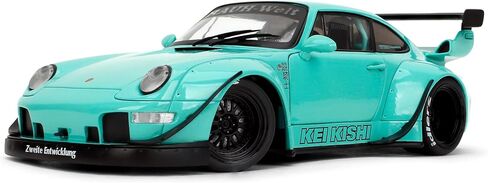 Jada Pink Slips RWB Porsche Kei Kishi - نموذج مصبوب بمقياس 1:18 مع أبواب مفتوحة وتوجيه عمل - لهواة الجمع والمتحمسين بعمر 14+ in Kuwait