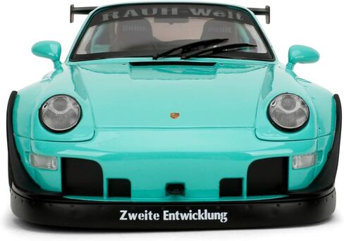 Jada Pink Slips RWB Porsche Kei Kishi - نموذج مصبوب بمقياس 1:18 مع أبواب مفتوحة وتوجيه عمل - لهواة الجمع والمتحمسين بعمر 14+ in Kuwait