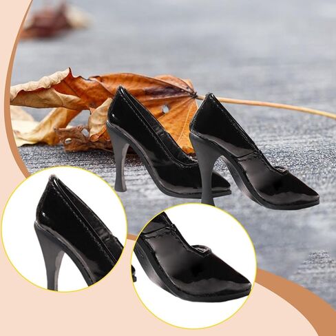 1/4 Scale BJD Doll Shoes High Heels Model Decoration Stylish Photo Props High Heeled Shoes Mini for 1/4 Female Action Figure in Saudi Arabia