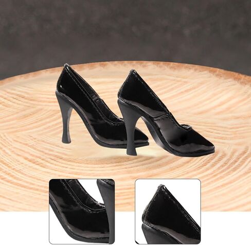 1/4 Scale BJD Doll Shoes High Heels Model Decoration Stylish Photo Props High Heeled Shoes Mini for 1/4 Female Action Figure in Saudi Arabia