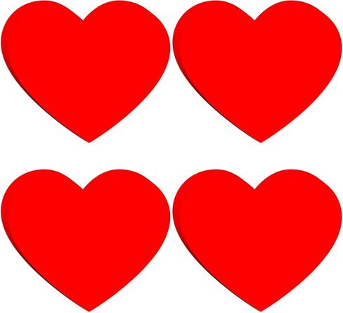90 PCS Valentine’s Day Heart Cutouts for Bulletin Board Decorations, Red Pink White Heart Paper Cutouts for Valentine’s Day DIY Craft Wedding Anniversary Classroom Party Decoration in Saudi Arabia