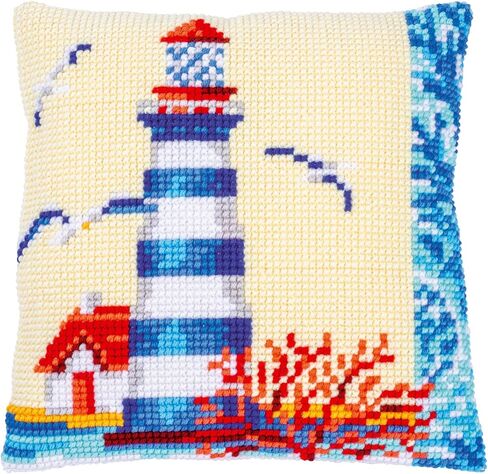Vervaco Lighthouse with Seagulls Needlepoint Kit in Saudi Arabia