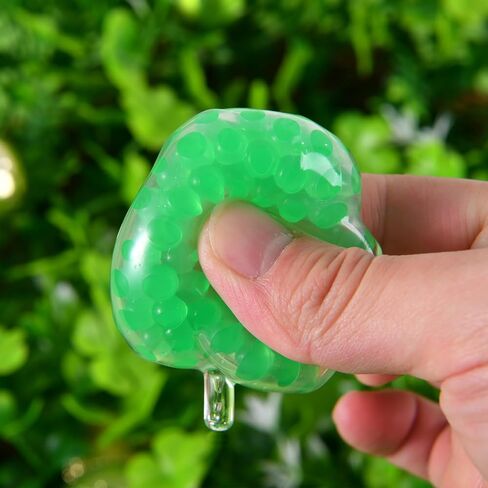 24 Pack St. Patrick's Day Stress Balls, Shamrock Squeeze Ball for Adult Lucky Clover Fidget Balls Toys Perfect for St. Patrick's Day Party Favors Decorations in Kuwait