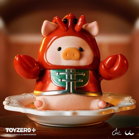 شخصيات صندوق Lulu The Piggy Blind Box - سلسلة مطاعم Pigchelin، صناديق عمياء، صندوق غامض، تماثيل لطيفة، ألعاب قابلة للتجميع، ديكورات مكتب المنزل، هدايا عيد الميلاد، صندوق واحد in Kuwait