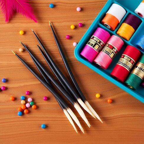 10Pcs Black Porcupine Quills Hair Stick Indian Crafts Accessories Fishing Buoy DIY Sewing Project Kits Sewing Notions and Supplies in Saudi Arabia