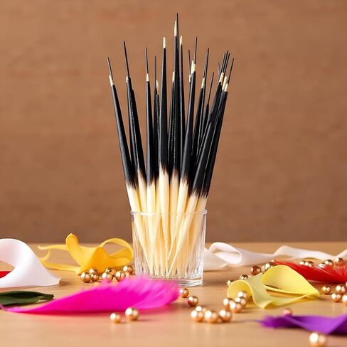 10Pcs Black Porcupine Quills Hair Stick Indian Crafts Accessories Fishing Buoy DIY Sewing Project Kits Sewing Notions and Supplies in Saudi Arabia