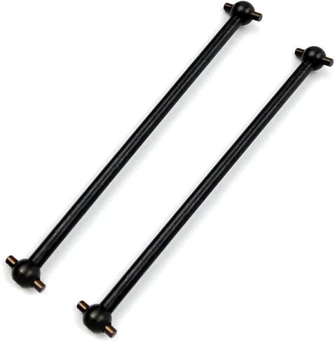 2PCS Metal Drive Shaft Dogbone Transmission Axle 61mm 63mm 70mm 77mm 84mm 86mm 89.5mm 101mm Axis Rod for RC 1/10 RC Car HSP 1/10 Accessories Upgrade (84mm) in Saudi Arabia