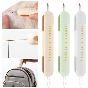 3 عبوات من أدوات تفكيك الدرزات وخيوط الإبر لأداة خيط الإبرة لسهولة إزالة الغرز وإبر الخيط وتمزيق الدرزات بكفاءة in Kuwait