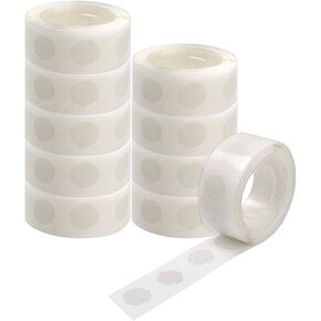 200 Pcs Clear Glue Points Dots Double Sided Sticky Adhesive for Balloons Tape for Wall Removable Balloon Dot for Craft in Saudi Arabia
