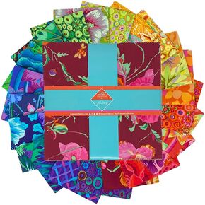 مجموعة السحر الكلاسيكية بلس سبيكتروم مقاس 10 بوصات (42 قطعة) من Kaffe Fassett Collective for FreeSpirit in Kuwait