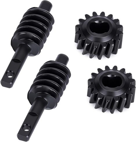 2 أزواج 12T صلابة المحور الصلب مجموعة تروس ل RC 1/30 محوري SCX30 الزاحف استبدال ترقية in Saudi Arabia