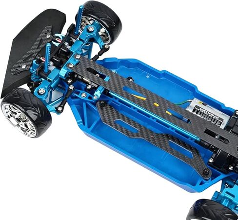 حامل بطارية علوي من ألياف الكربون لأجزاء ترقية Tamiya TT-02 TT02B TT02D in Kuwait