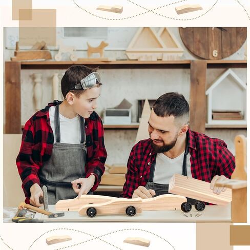 طقم سيارة ديربي 12 قطعة يتضمن مكعبات أساسية مع عجلات ومحاور مجموعات سيارات من خشب الصنوبر للتجمعات العائلية (أصلية) in Kuwait