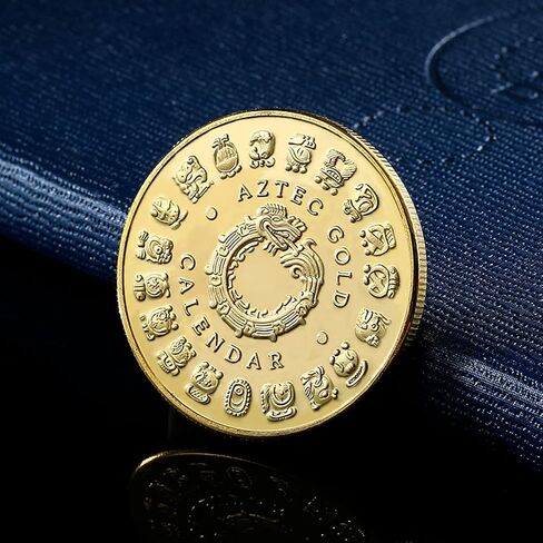 Mexico Mayan Civilization Aztec Calendar Prophecy Culture Challenge Coin in Saudi Arabia