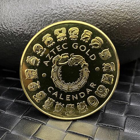 Mexico Mayan Civilization Aztec Calendar Prophecy Culture Challenge Coin in Saudi Arabia