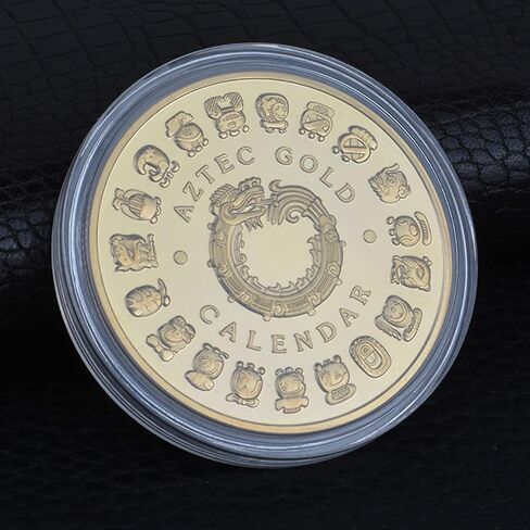 Mexico Mayan Civilization Aztec Calendar Prophecy Culture Challenge Coin in Saudi Arabia