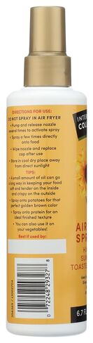 Toasted Sesame Sunflower Air Fryer Spray Oil 6.76oz/200mL (Pack of 2)* in Saudi Arabia