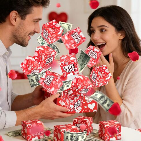 صندوق هدايا مفاجئ لعيد الحب مقابل المال، صندوق هدايا فريد من نوعه، مفاجأة للزوجة، للزوج، هدية لعيد الميلاد، والذكرى السنوية، والحفلات in Kuwait