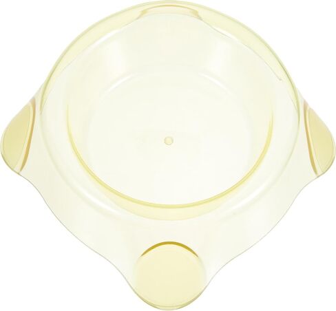 Milisten Pet Dog Bowl Cat Food Bowl Candy Color Crystal Large Yellow Puppy Feeder Portable Pet Water Dish for Indoor Feeding in Saudi Arabia