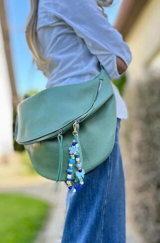 RepaTime Beaded Bag Charm Kit丨Keychain Making Kit丨DIY Jewelry Making Kit丨Acrylic Bag Charm Beads 丨Key Chain Supplies Crafts Accessoriess丨Girls Christmas Gifts,Party,Family Activity for All Ages in Saudi Arabia