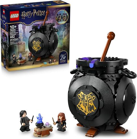 LEGO Harry Potter Cauldron: Secret Potions Classroom Building Toy for Girls & Boys - Pretend Play Set for Kids, Ages 10+ - 2 Minifigures & Hermione's Otter Patronus - Gift Idea for Birthdays - 76464 in Saudi Arabia