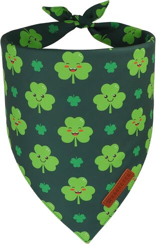 ADOGGYGO Valentines Dog Bandana, Red Pink Heart Pet Scarf Bib, Premium Fabric, Black Red Valentine Bandanas for Medium Large Dogs (Large) in Saudi Arabia