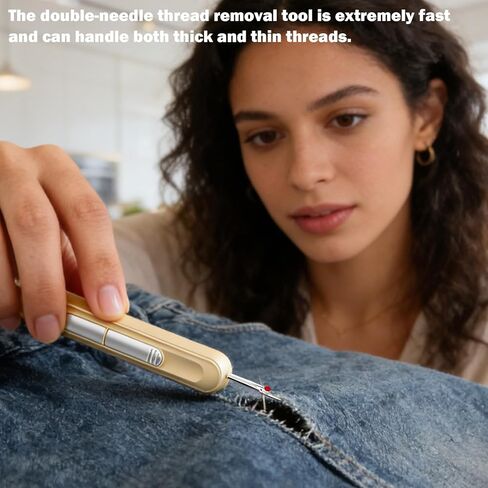 2 في 1 أداة تفكيك الدرزات وأداة تفكيك الدرزات وأداة تفكيك الدرزات للخياطة اليدوية والحياكة والغرز المتقاطعة والتطريز وإزالة الخيوط (3 ألوان) in Kuwait