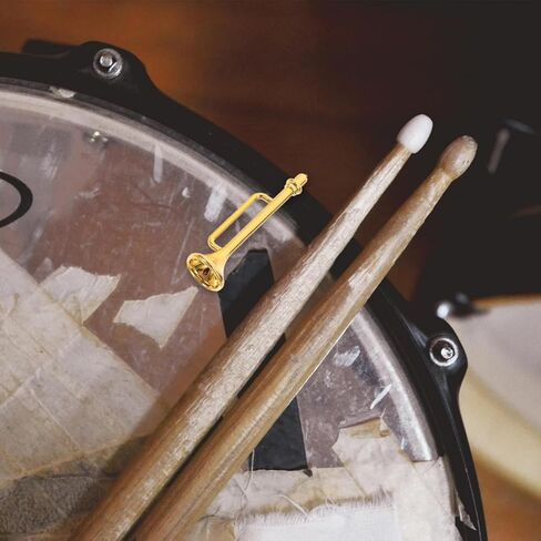 مجموعة الآلات الموسيقية الذهبية الصغيرة، 24 قطعة من زخارف الآلات الموسيقية المصغرة لعيد الميلاد، بيت الدمى، الجيتار، البوق، الترومبون، الساكسفون، ديكور لحفلات شجرة عيد الميلاد، هدايا يدوية الصنع in Kuwait