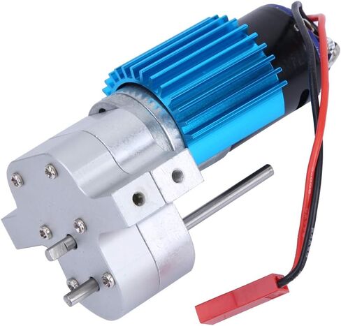 Metal Gearbox Speed Change Gear Box with 370 Brush Motor RC Car Accessory for WPL C14 C24 B14 B24 B16 B36 Remote Control Car in Saudi Arabia