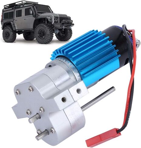 Metal Gearbox Speed Change Gear Box with 370 Brush Motor RC Car Accessory for WPL C14 C24 B14 B24 B16 B36 Remote Control Car in Saudi Arabia