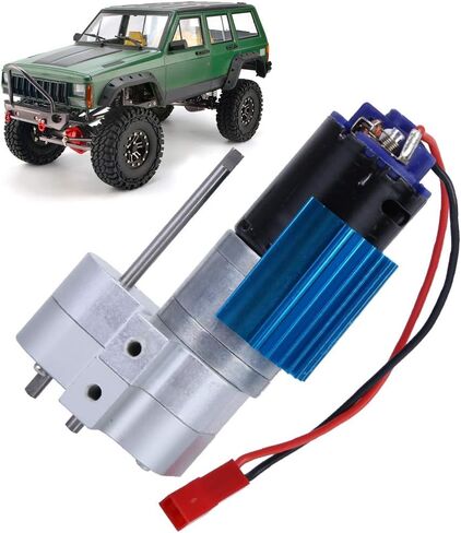 Metal Gearbox Speed Change Gear Box with 370 Brush Motor RC Car Accessory for WPL C14 C24 B14 B24 B16 B36 Remote Control Car in Saudi Arabia