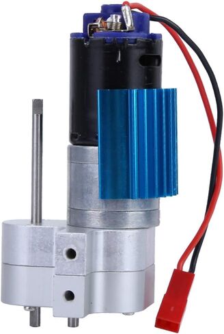 Metal Gearbox Speed Change Gear Box with 370 Brush Motor RC Car Accessory for WPL C14 C24 B14 B24 B16 B36 Remote Control Car in Saudi Arabia
