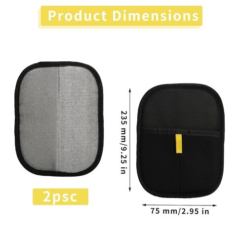 قطعتان من القفازات الكهروستاتيكية لإزالة شعر الحيوانات الأليفة للقطط والكلاب، قفاز إزالة شعر الحيوانات الأليفة بفرشاة سحرية قابلة لإعادة الاستخدام، قفازات للعناية بالقطط والكلاب، أداة إزالة الشعر على السجاد، الملابس، الغسيل، الأريكة، مقعد السيارة in Saudi Arabia