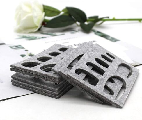 8pcs Wool Felt Mold Needle Felting Craft Stencil Applique Handicraft Shaping in Saudi Arabia