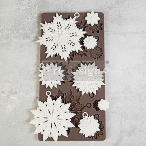 إعادة تصميم شركة Prima Marketing inc مع قوالب Prima Decor Moulds® - سحر الورق - قطعة واحدة، سيليكون 5 × 10 × 8 مم 655350670405 لخزانة الأثاث والشوكولاتة والكعك والحلوى والمخبز والصابون وطين البوليمر والطين الترابي in Saudi Arabia